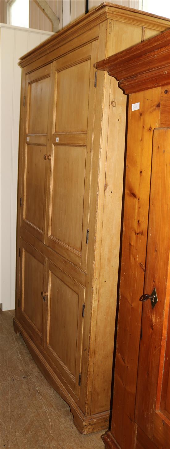 Pine 4 door cupboard